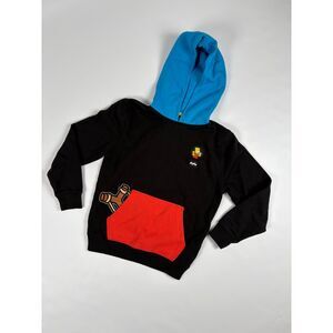 Billabong x The Simpsons Boys Hoodie | Size 10 | Black Red Blue Bart Collab